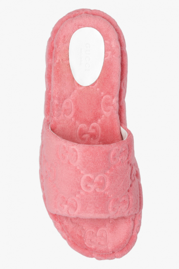 Baby pink gucci shops slides